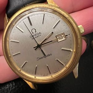 Vintage quartz Omega Seamaster